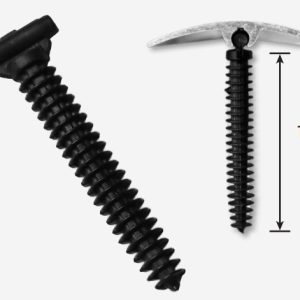 Adjustable Cap No Base Anchor Pin